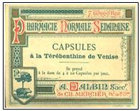 Acq_2014/42. Etiquettes de la pharmacie normal Sedanaise