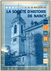 Acq_livre_2013/214. Bulletin de la Société d’Histoire de Nancy –